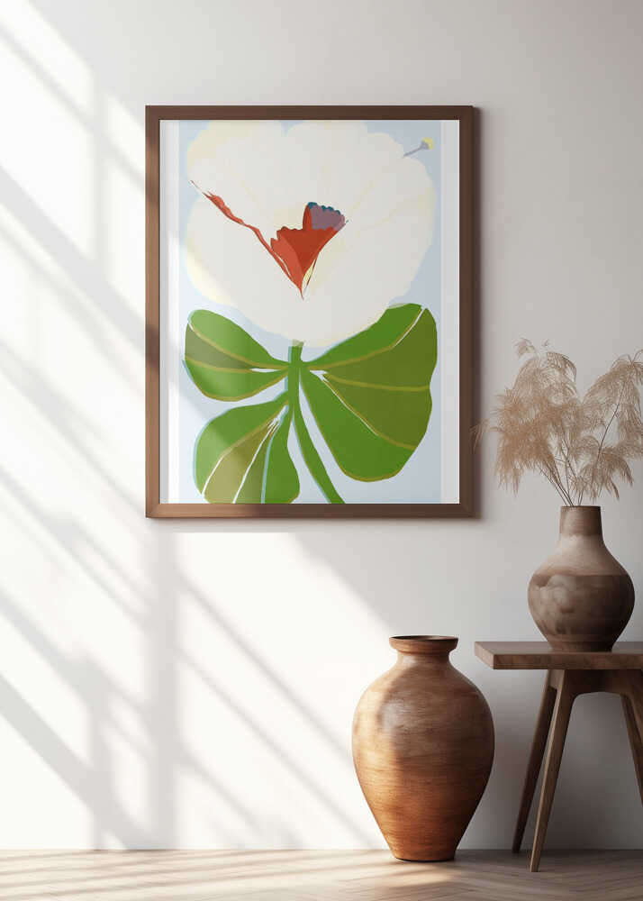 Oversized Flower Print