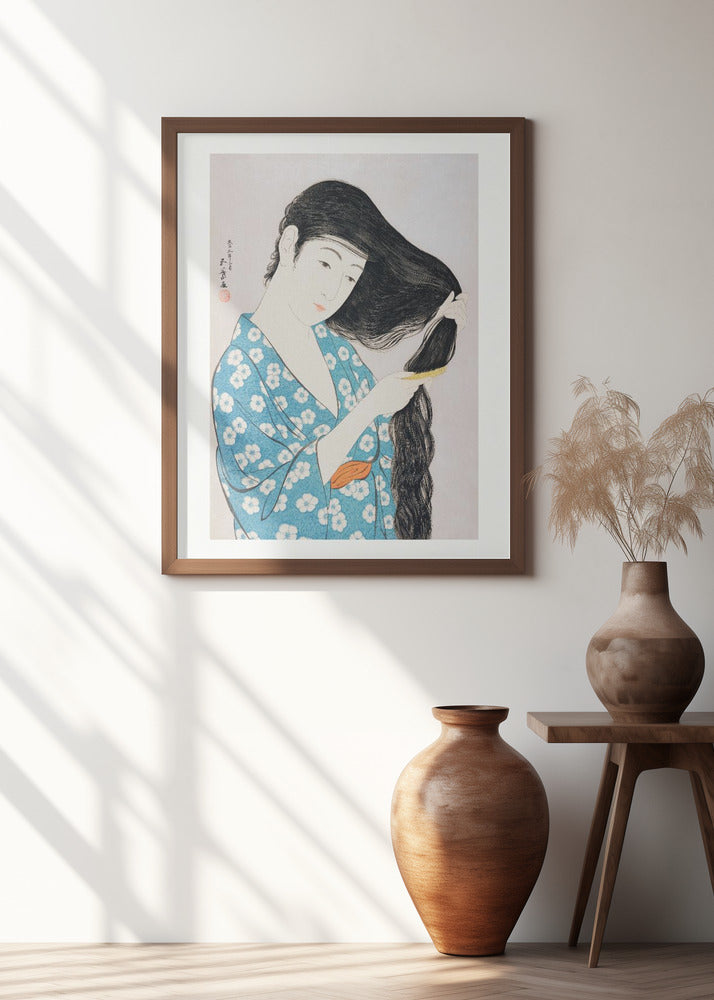 Woman Combing Her Hair (1920)