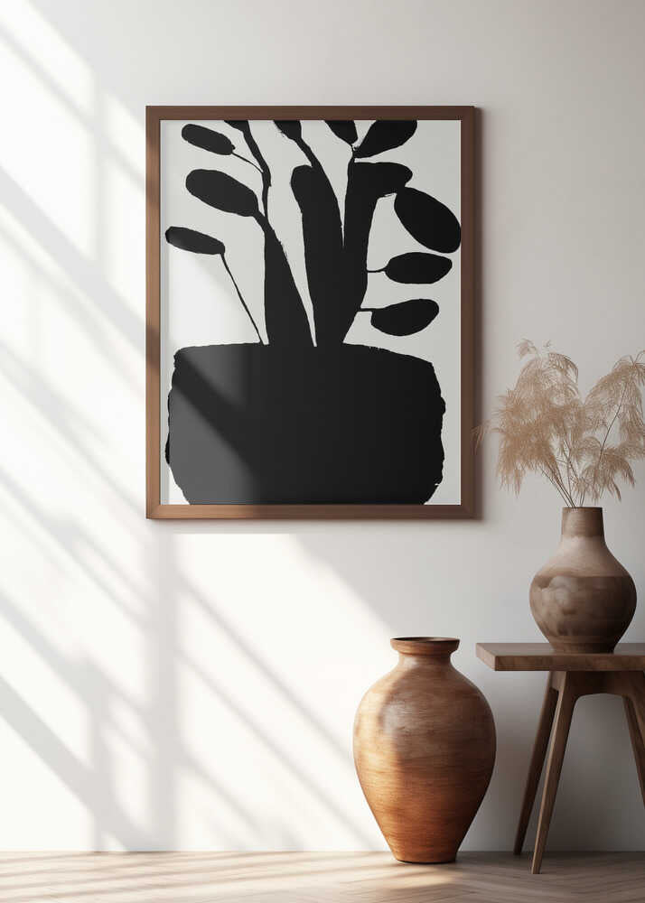 Potted Plant Silhouette No2