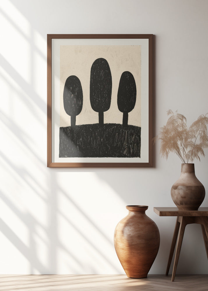 Three Silent Shadows