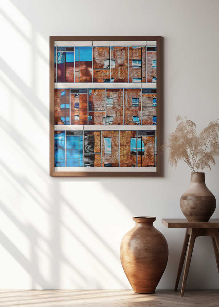 Reflections in glass - Los Angeles, California