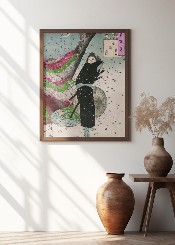 Japanese Woman, the Moon of Shinobugaoka (1904)