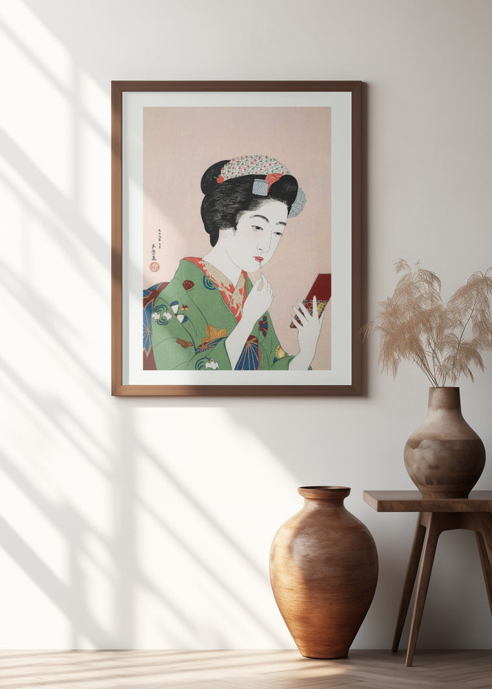 Woman Applying Rouge (1920)