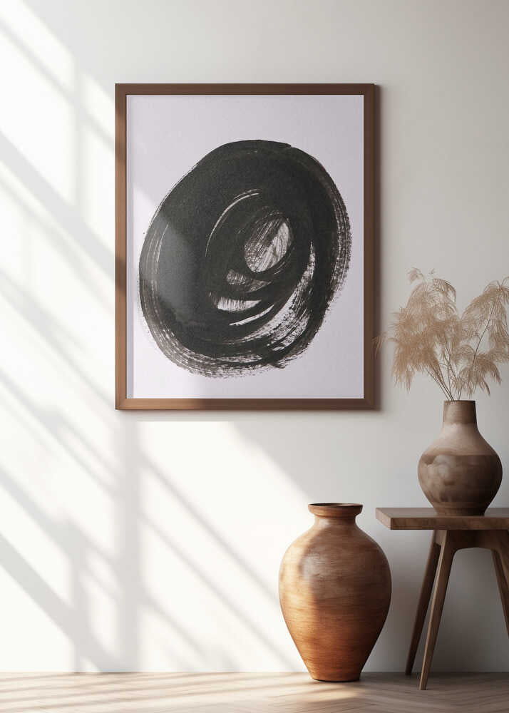 Monochrome Circle Flow