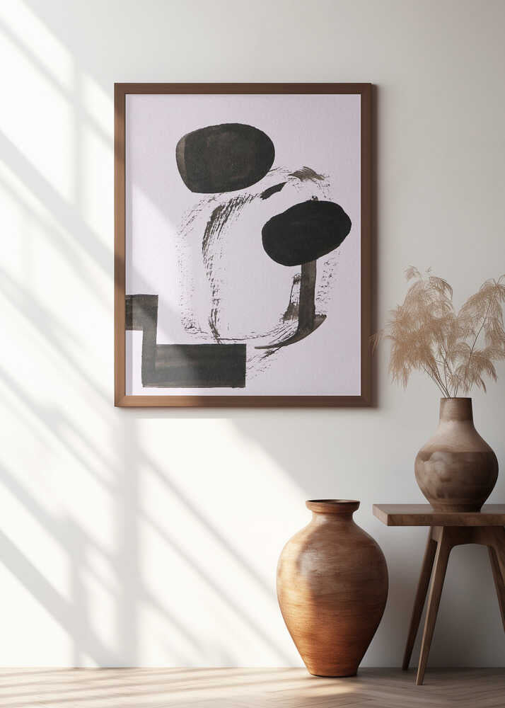 Monochrome Brushstroke