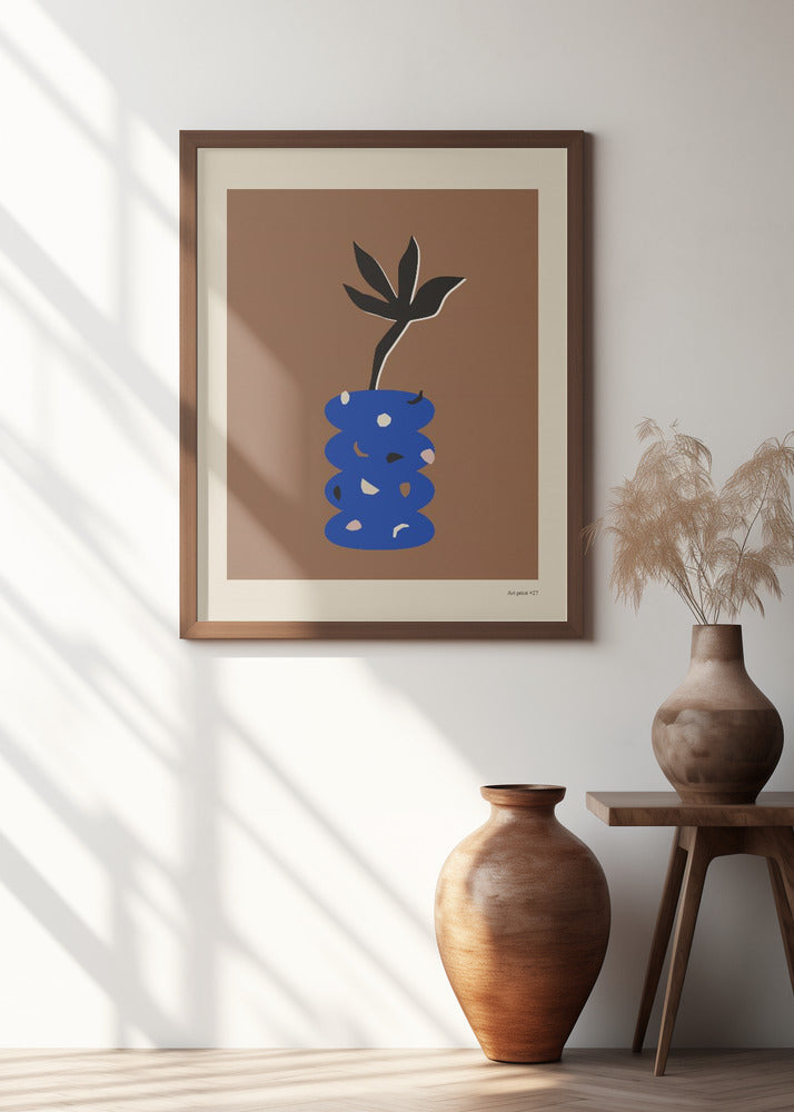 Bold Blue Vase