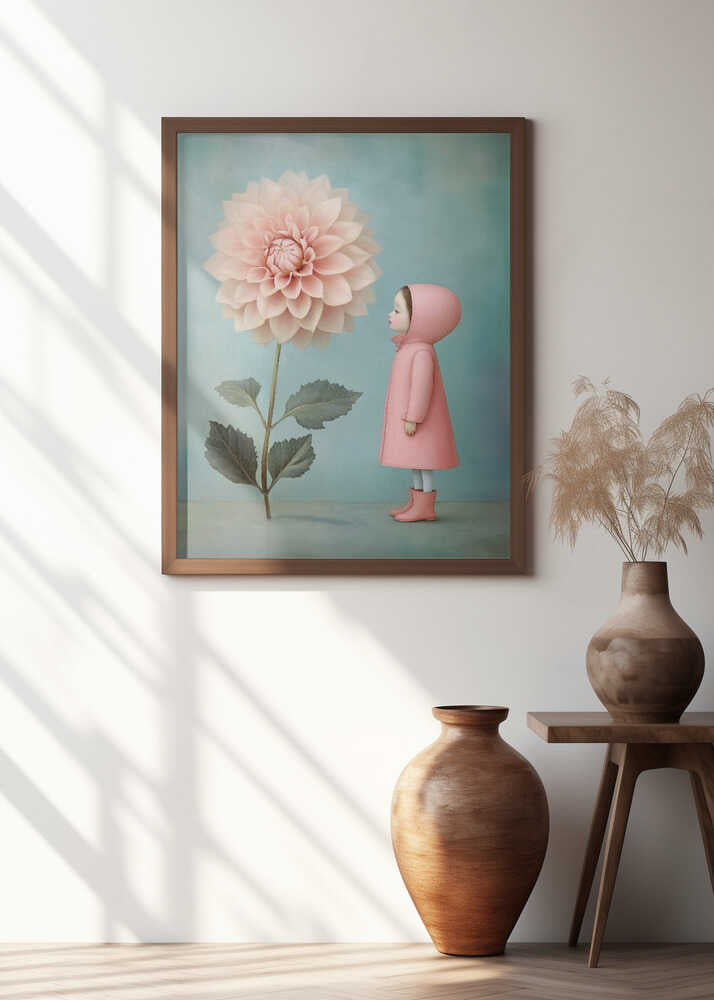 The Girl and the Dahlia