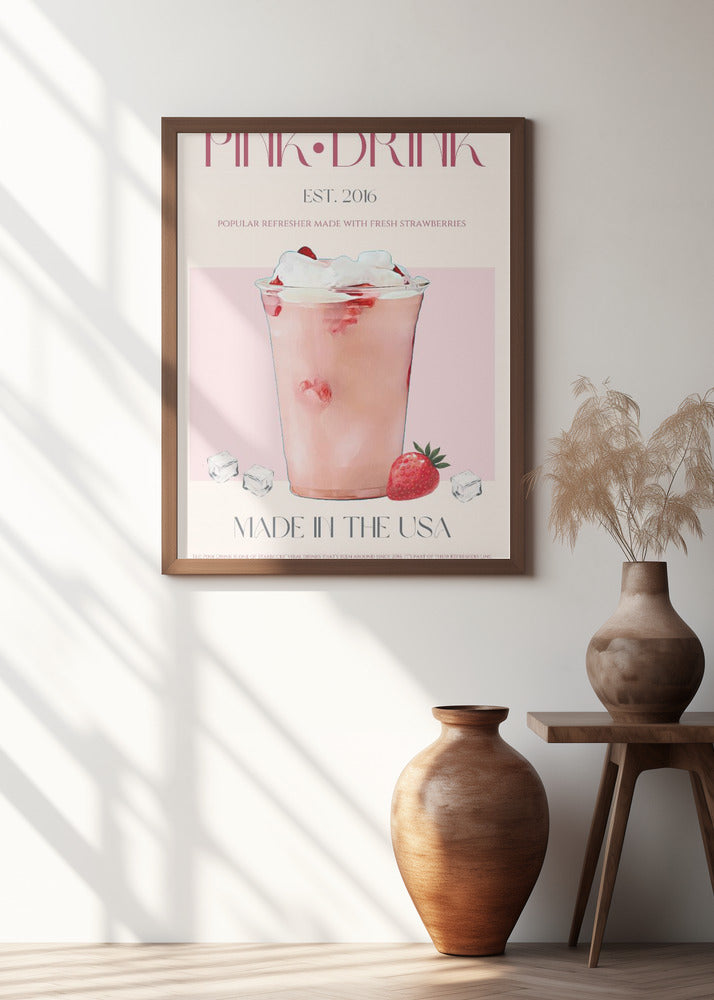 Pink Drink Print