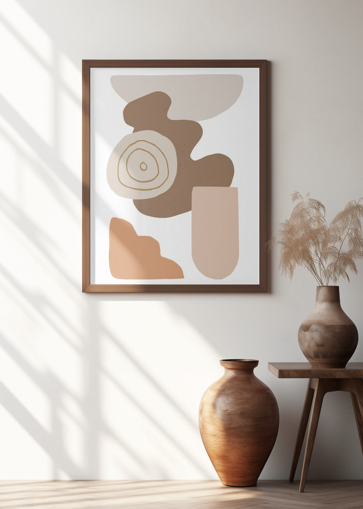 Abstract Earth Tones