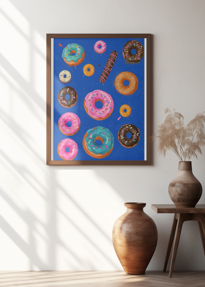 Donut Delight Canvas