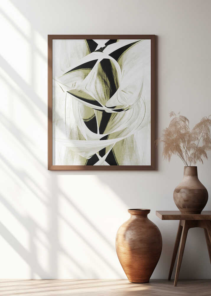 Intertwined Shapes And Monochromatic Tones