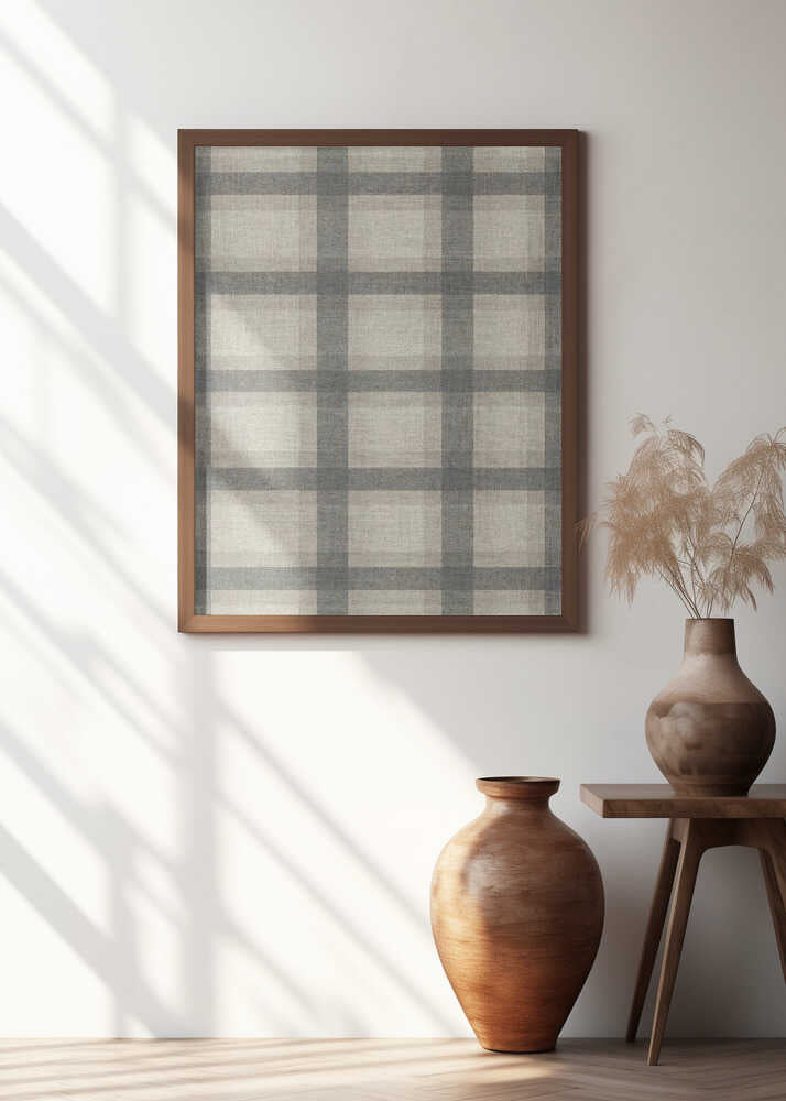 Minimalist Plaid Pattern