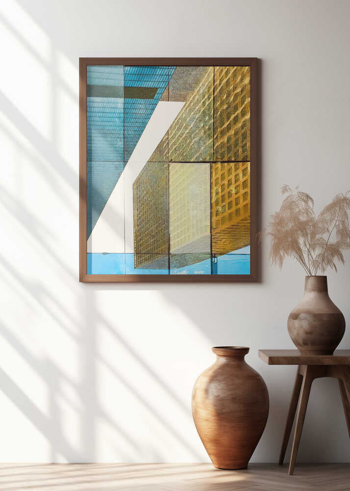 Reflection in glass - Los Angeles, California