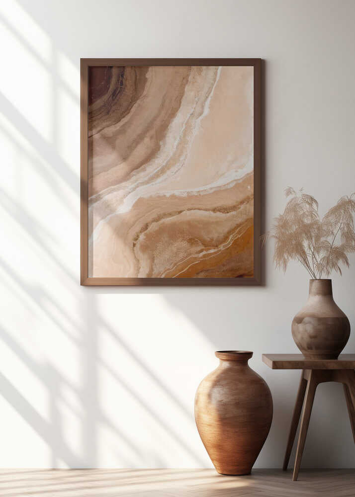 Sandstone In Brown Hues