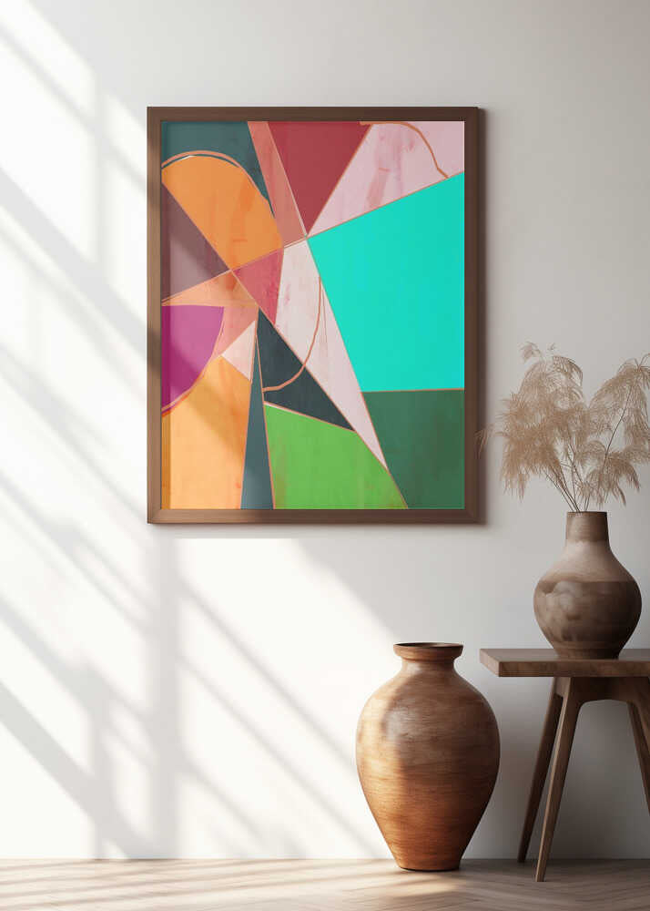 Colorful Geometry Abstract