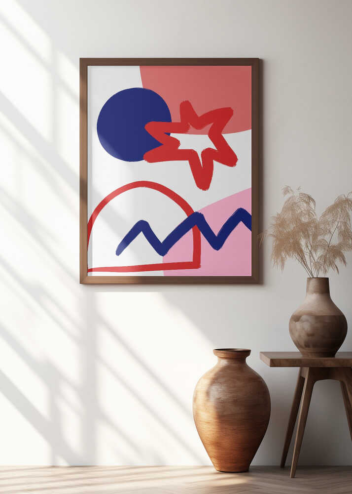 Bold Geometric Shapes