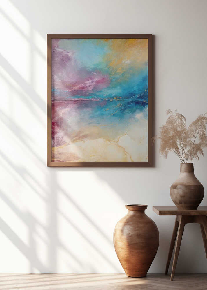 Vibrant Interplay Of Colors