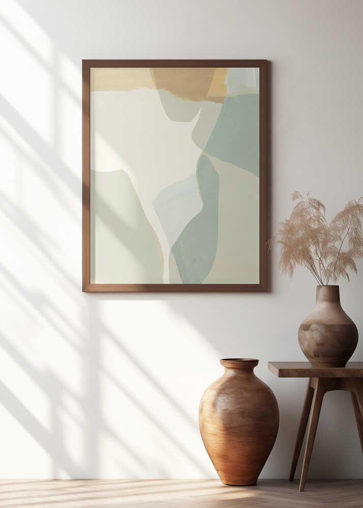Abstract Shapes in Soft Neutral Tones