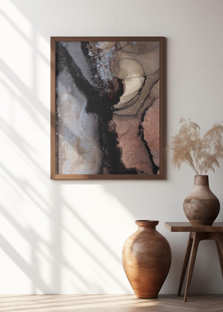 Organic Shapes with Earthy Tones