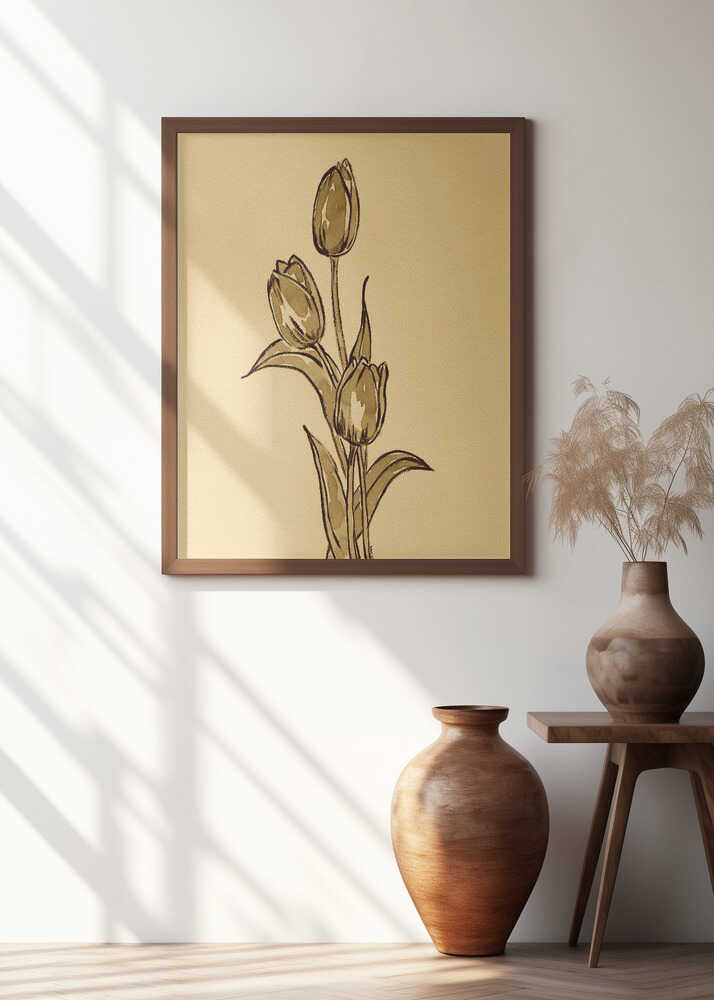 Sepia Tulip Trio