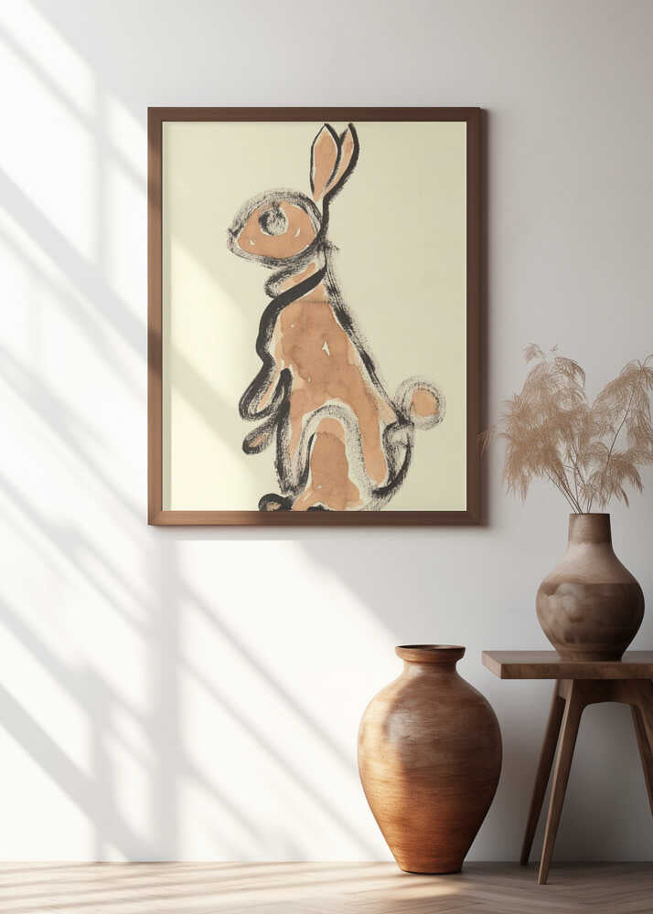 Brushstroke Bunny