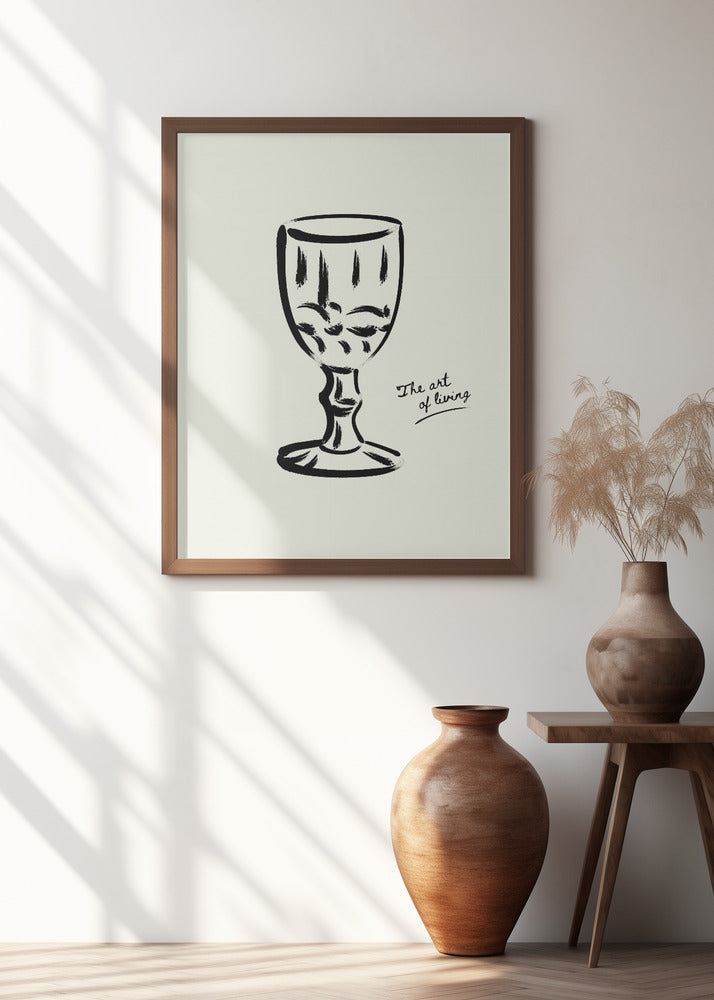 Elegant Goblet Sketch
