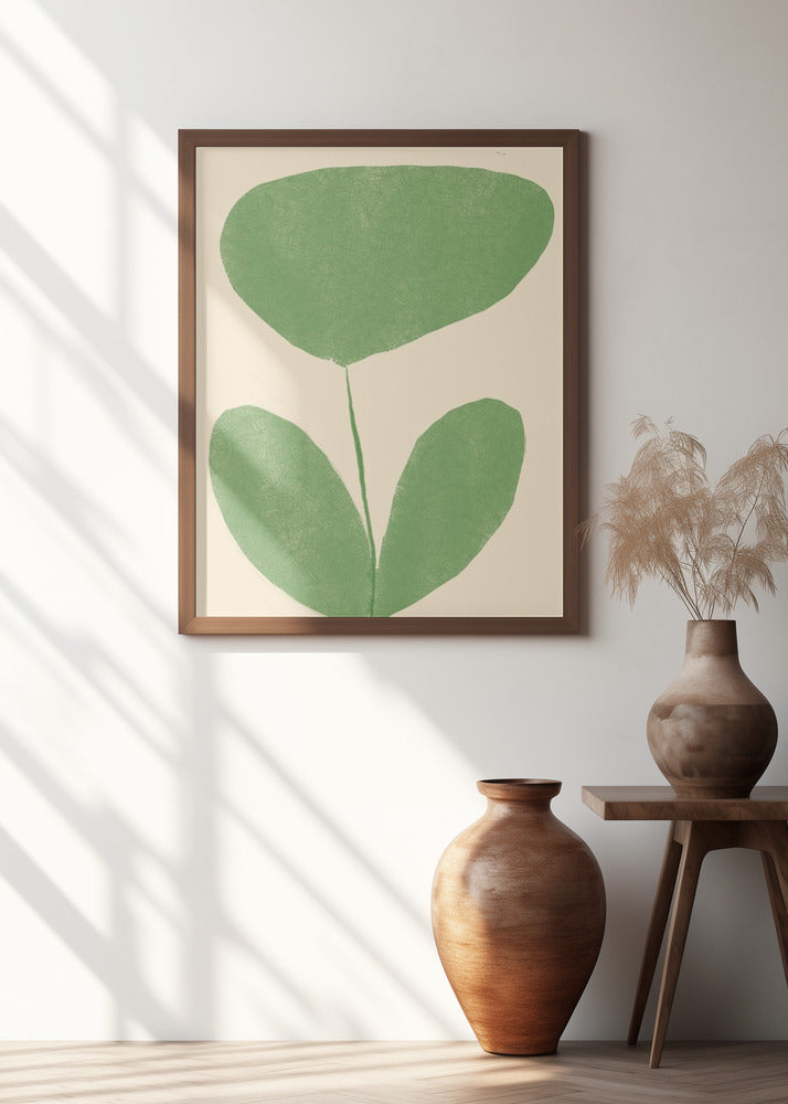 Minimal Green Blossom