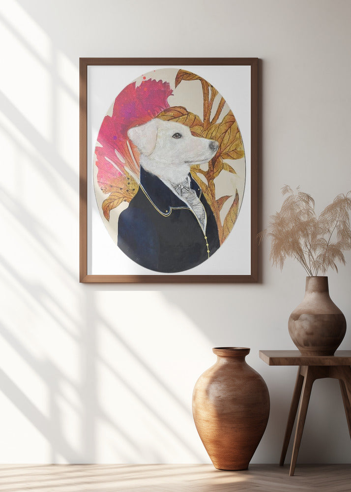 Regal Canine Portrait