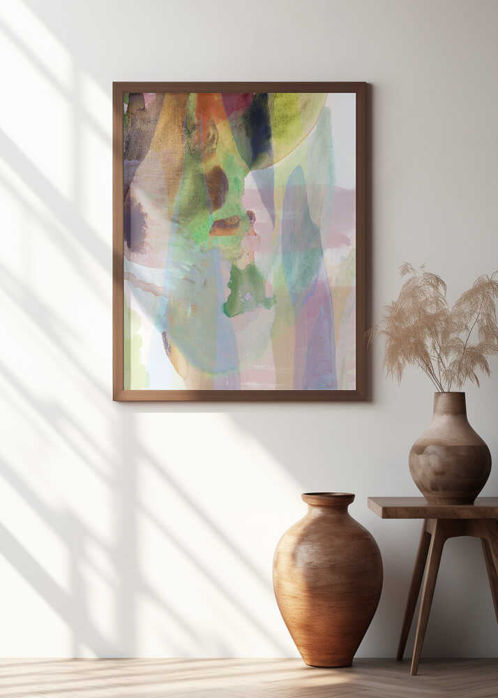 Translucent Abstract in Muted Hues