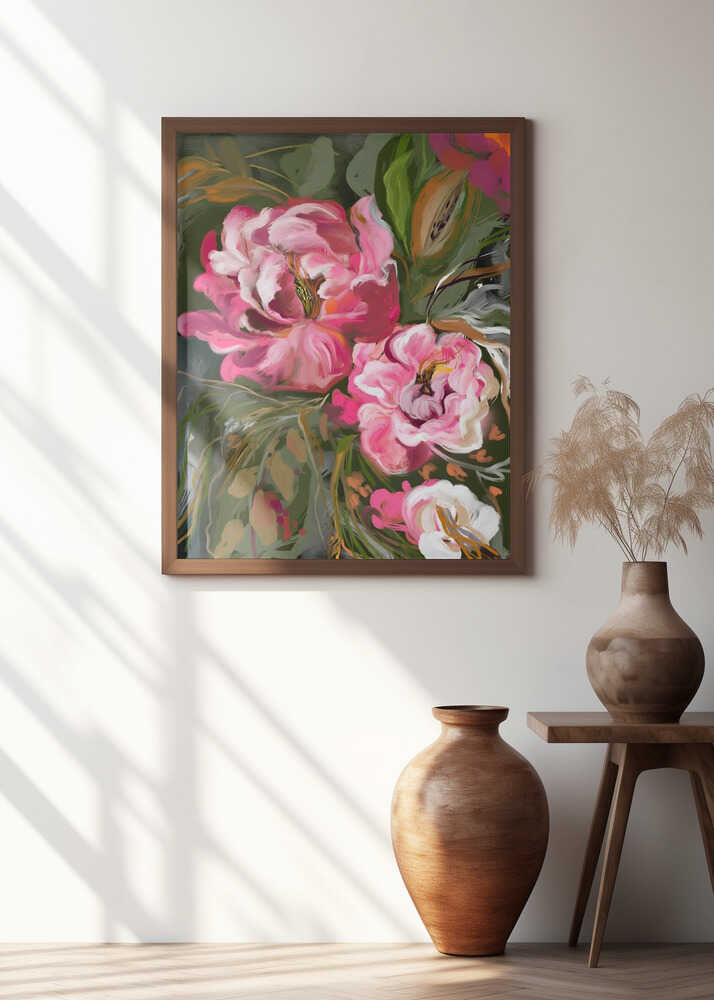 Expressive Pink Peonies