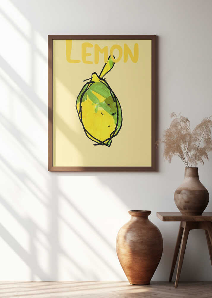 Yellow and Green Lemon