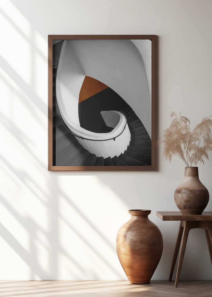 Stairs in the Kiasma Museum in Helsinki VIII