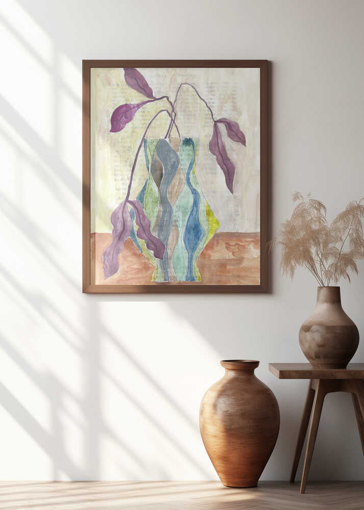 Curved Vase Elegance