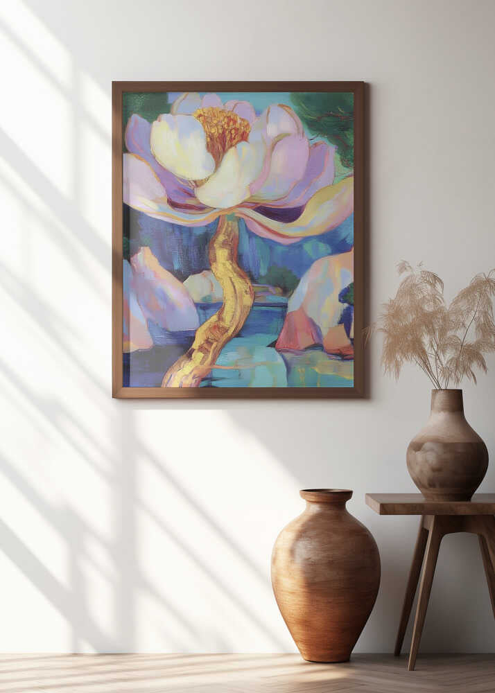 Surreal Lotus Blossoming