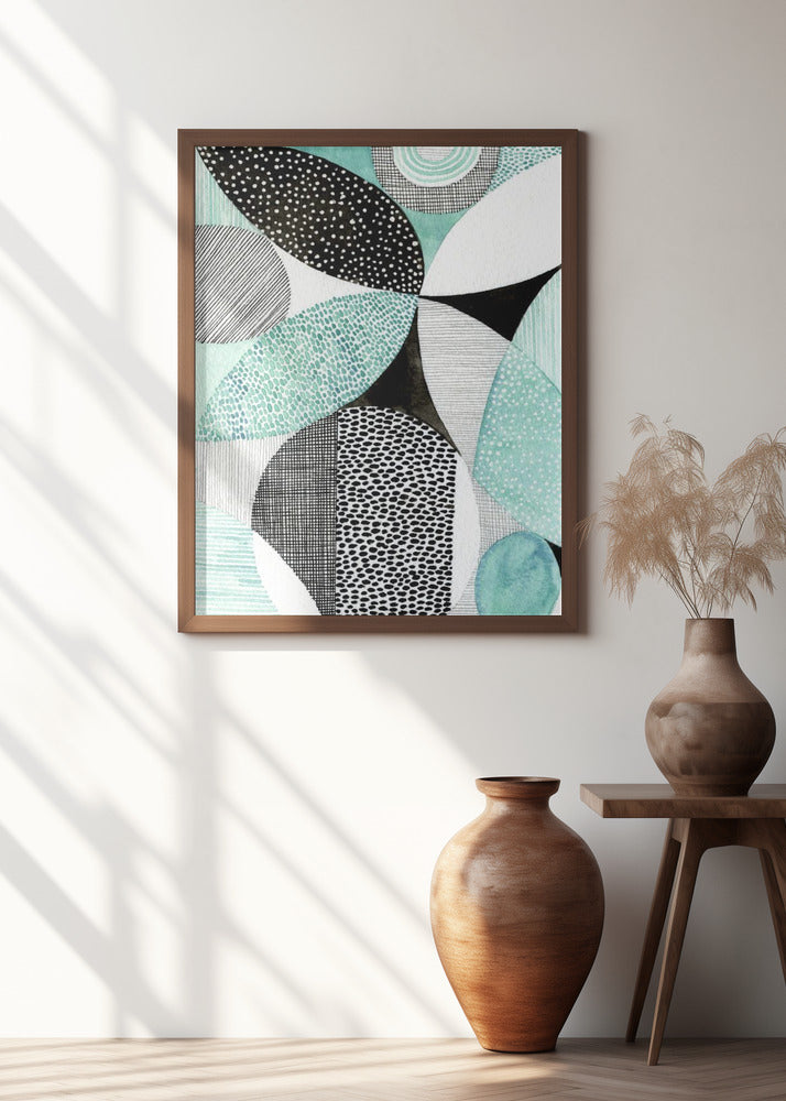 Geometric Shapes And Intricate Patterns