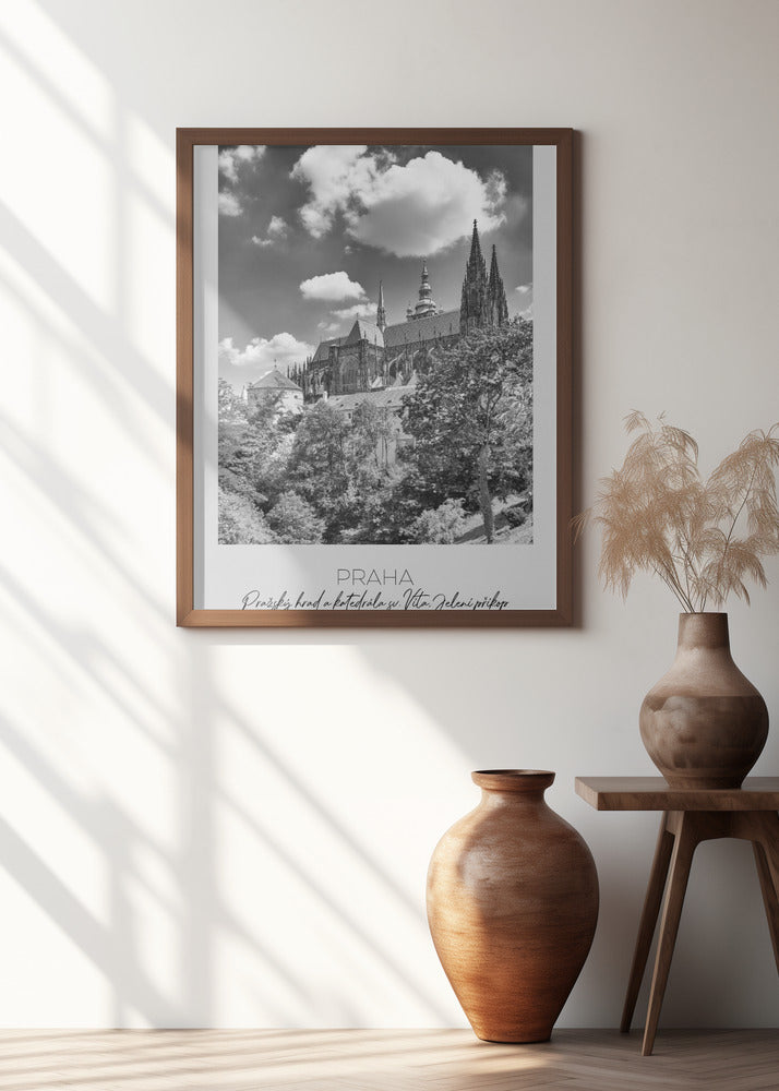 Prague Castle And St. Vitus Cathedral In The Czech Republic