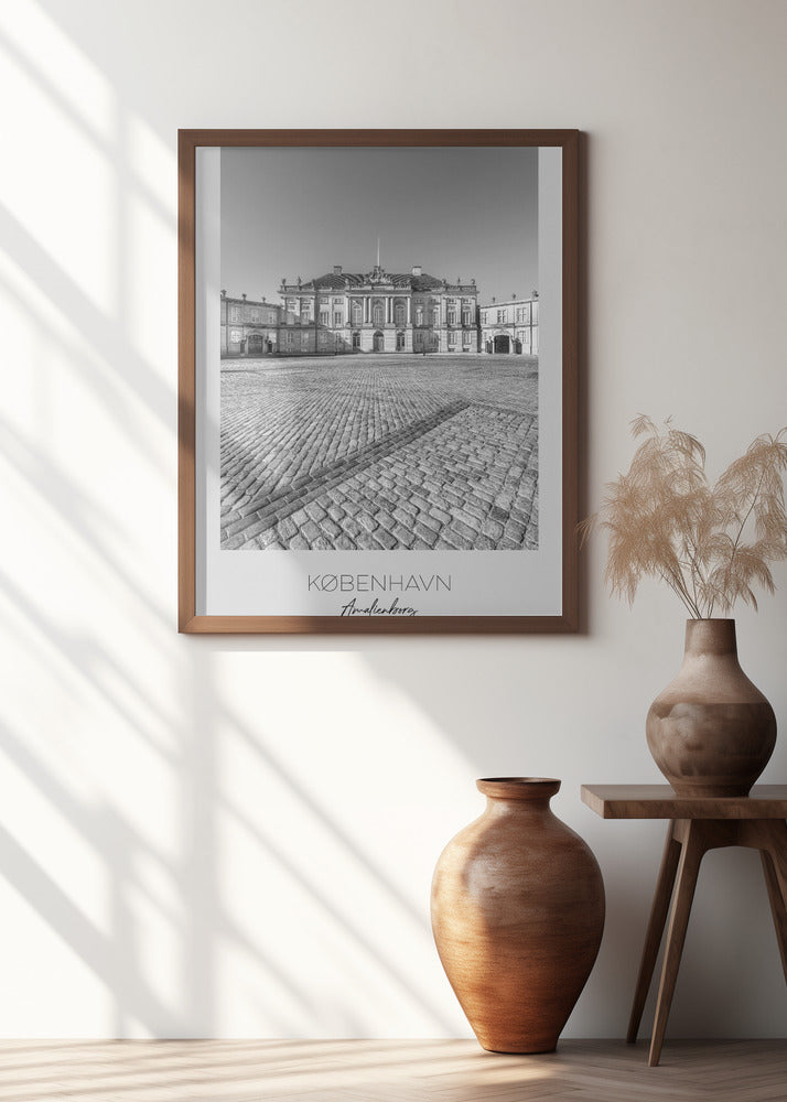 Amalienborg Palace In Copenhagen