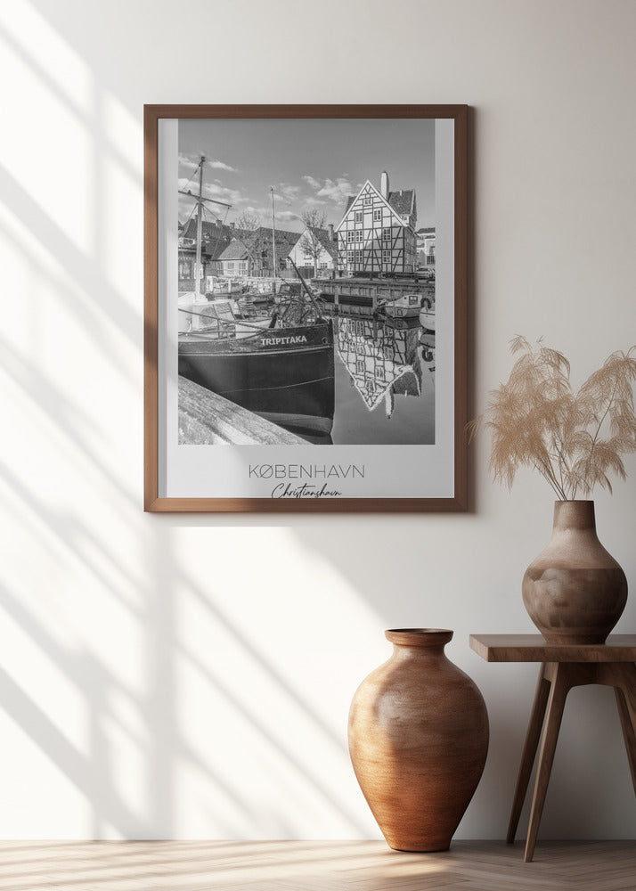 Boats Docked At The Canal