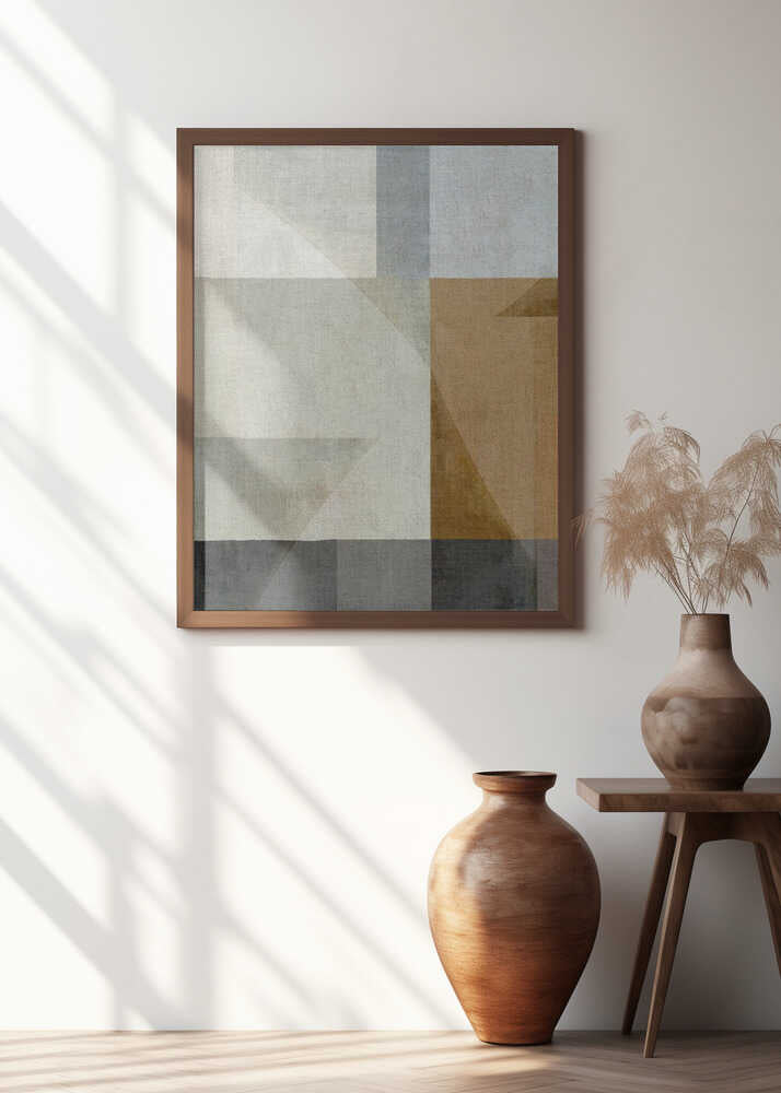 Muted Geometric Shapes