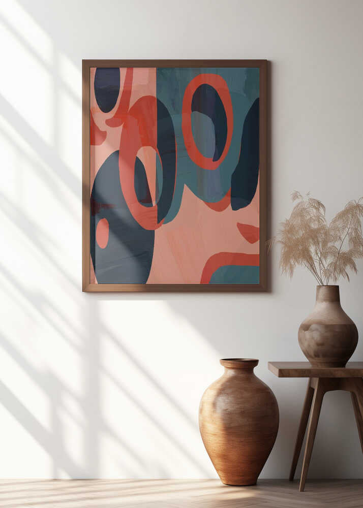 Geometric Shapes And Vibrant Colors