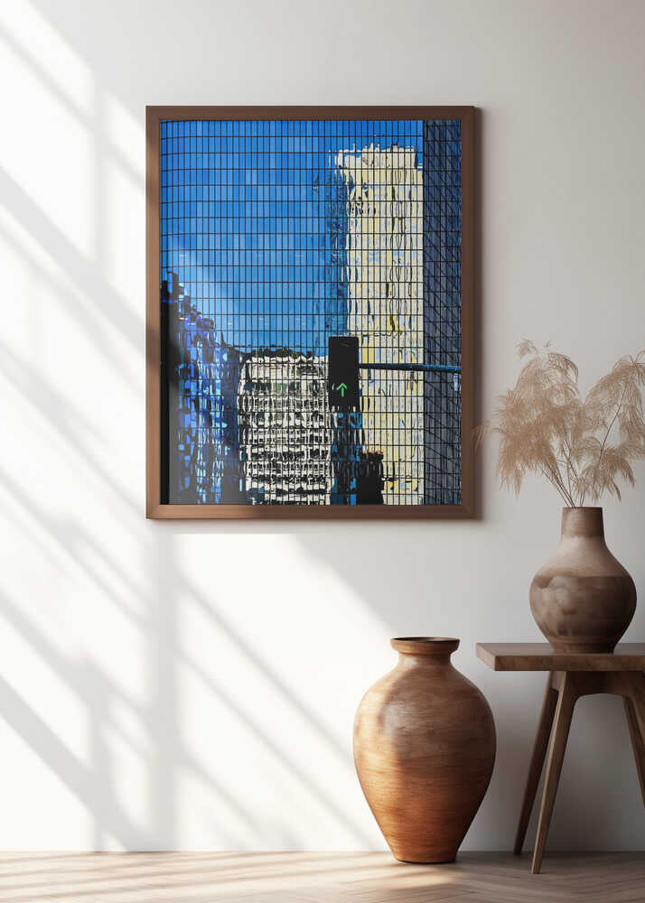 Reflections in glass - Los Angeles, California