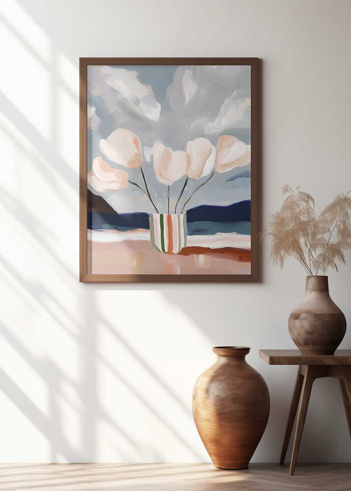 Flowers On The Beach