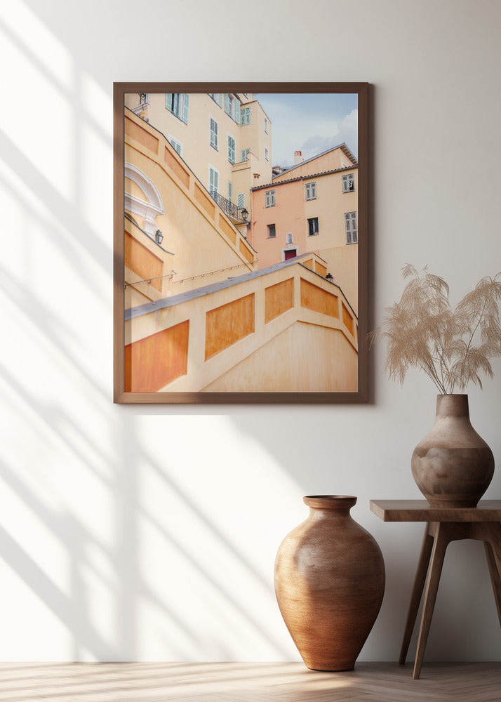 Pastel Colors Of Menton