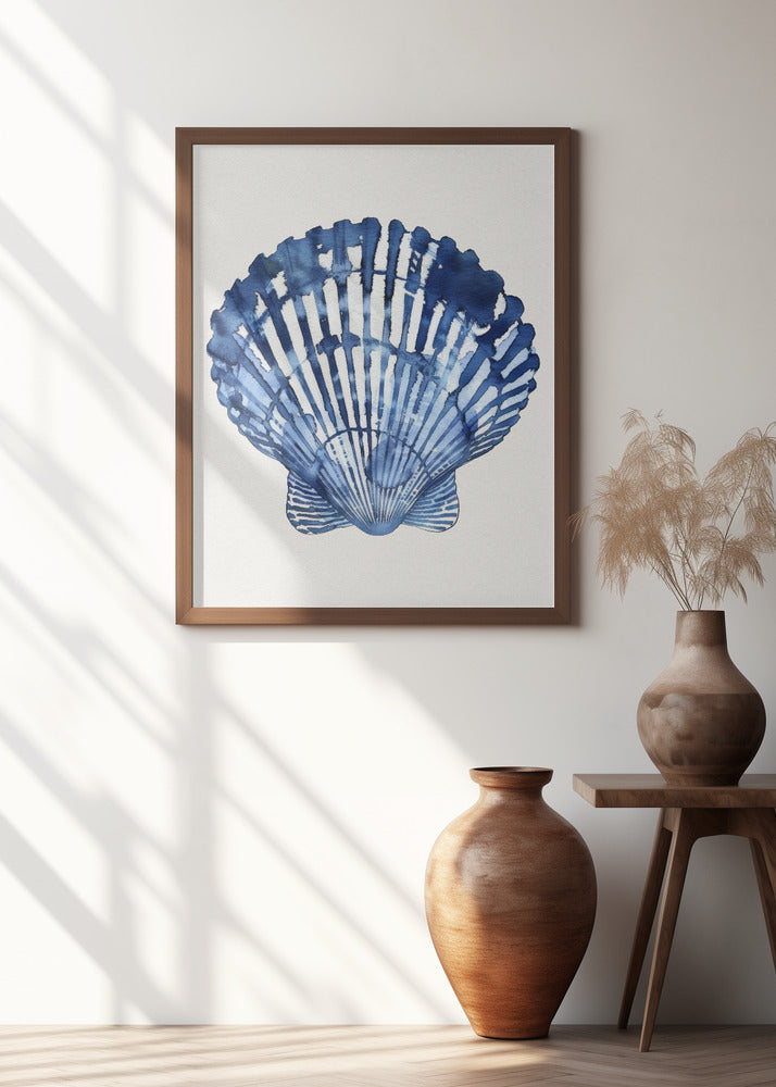 Indigo Seashell