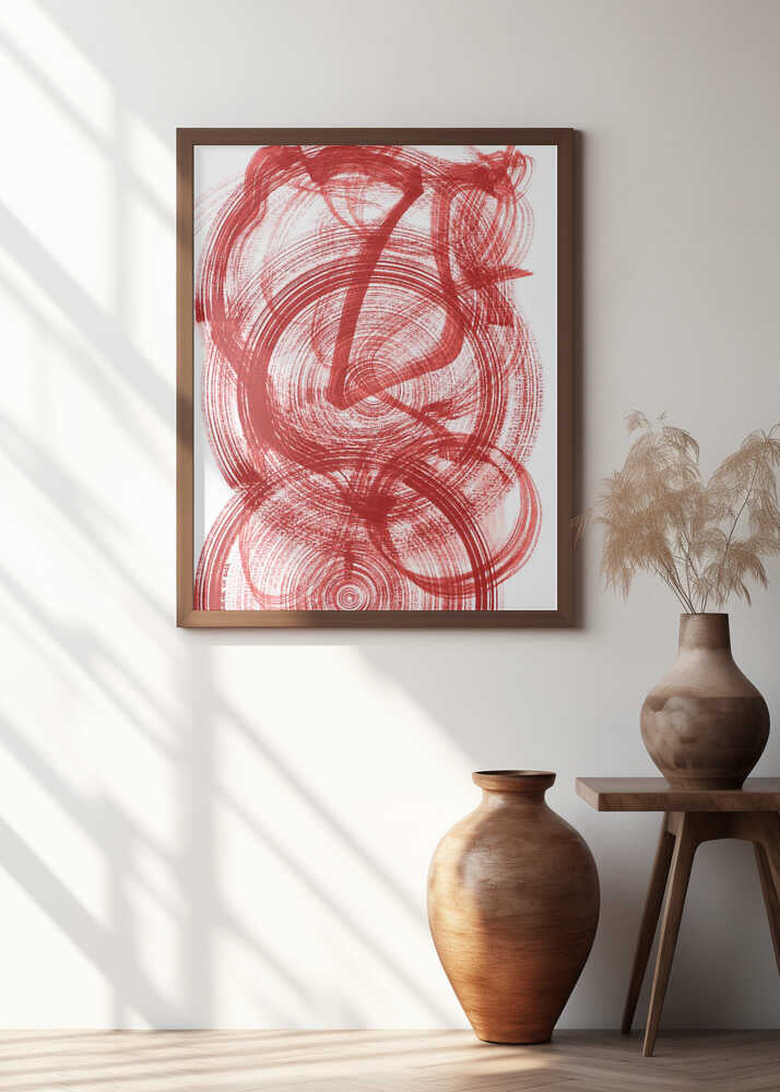 Crimson Spirals Dance