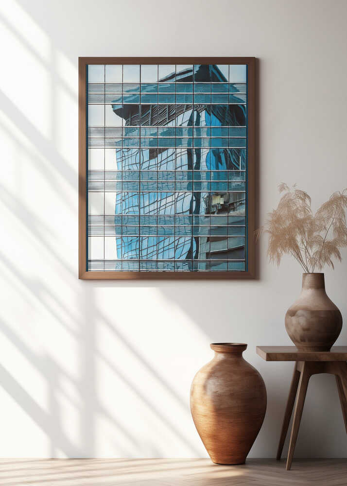 Reflections in glass - Hong Kong