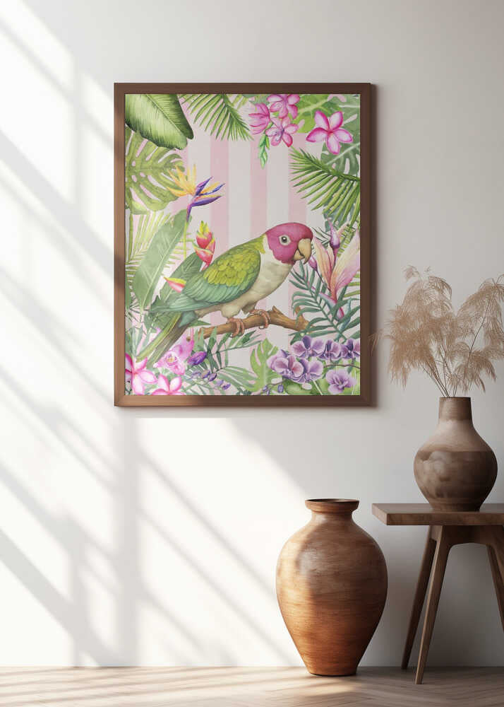 Parakeet Flower Garden