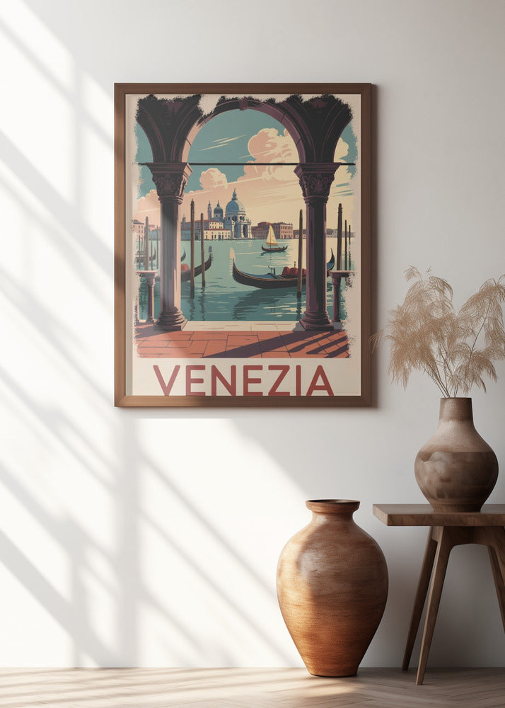 Venezia Vintage Travel Poster