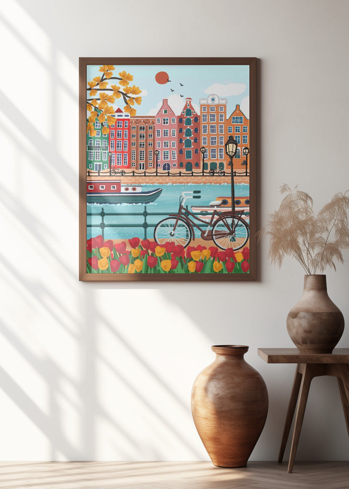 Amsterdam Canal-Side Charm