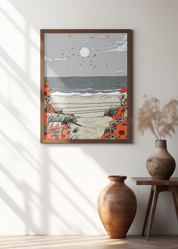 Flowers At The Beach